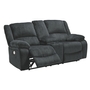 7650496 - Draycoll Power Reclining Loveseat with Console by Ashley