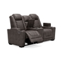 9300318 - HyllMont Power Reclining Loveseat  with Console by Ashley