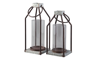 Diedrick Lantern - Set of 2 by Ashley - A2000346