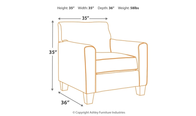 A3000012 - Nesso Accent Chair by Ashley - Miscellaneous Bedroom ...