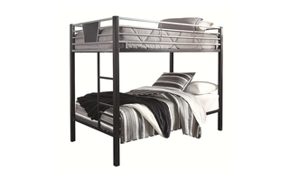 B106-59 - Dinsmore Twin 39 inch over Twin 39 inch Bunk Bed with Ladder by Ashley