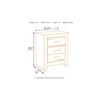 Brinxton Nightstand by Ashley - B249-92