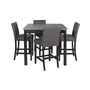 Garvine Counter Height Dining Room Table and Bar Stools - Set of 5 by Ashley - D161-223