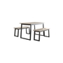 Waylowe Dining Room Table and Benches - Set of 3 by Ashley - D201-125