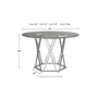 Madanere Dining Room Table by Ashley - D275-15