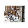 Odium Counter Height Dining Room Table and Bar Stools - Set of 3 by Ashley - D284-113