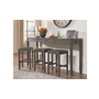 Caitbrook Counter Height Dining Room Table and Bar Stools - Set of 3 by Ashley - D388-223