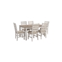 Skempton Dining Room Table and Chairs - Set of 7 by Ashley - D394-425