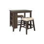 D397-113 - Rokane Counter Height Dining Room Table and Bar Stools (Set of 3) by Ashley