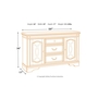 D743-60 - Realyn Dining Room Server by Ashley