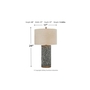 Dayo Table Lamp by Ashley - L207364