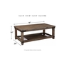 T446-1 - Danell Ridge Coffee Table by Ashley