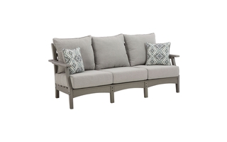 Visola Outdoor Sofa with Cushion by Ashley - P802-838
