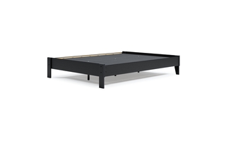 Flannia Queen 60 in. Platform Bed by Ashley - EB3392-113