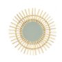 Rattan mirror