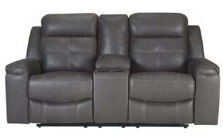 Reclining Loveseat with Lift Top Storage Console by Ashley