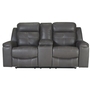 Reclining Loveseat with Lift Top Storage Console by Ashley