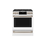 GE Café Slide-In Front Control Gas Oven with Convection Rang - CCGS700P4MW2