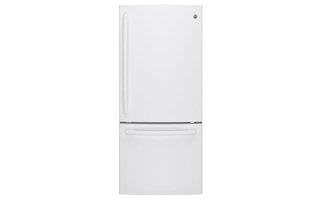 GE 20.9 cu. ft. Bottom Freezer Refrigerator - GBE21AGKWW