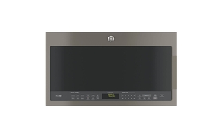 GE Profile 2.1 cu. ft. SpaceMaker Over-The-Range Microwave Oven Slate - PVM2188SLJC