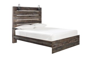 Drystan Queen 60 in. Panel Bed by Ashley - B211B4