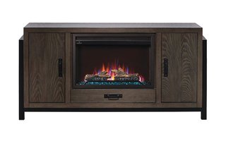Franklin Cabinet Set with Cineview Fireplace by Napoleon
