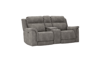 Power Reclining Loveseat with Console by Ashley