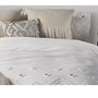 Aztek White Queen Duvet Cover Set 3 pcs