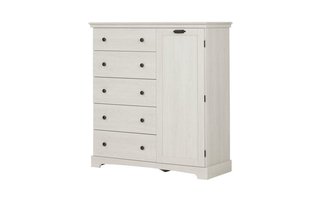 Avilla Door Chest with 5 Drawers by South Shore