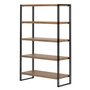 Gimetri Standard 5 Fixed Shelves - Shelving Unit Bamboo by South Shore