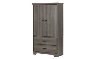 Versa 2-Door Armoire with Drawers by South Shore