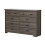 Versa 8-Drawer Double Dresser by South Shore