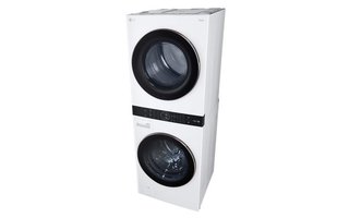 LG Electric Front Load Washer and Dryer Tower - WKE100HWA