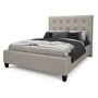 Complete Upholstered Bed Full Size 59 in. by Beaudoin