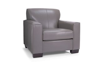 Leather Customizable Chair by Decor-Rest