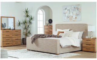 Queen Size 60 in. 4 piece Bedroom Set by Ashley