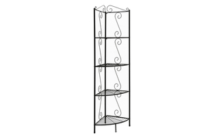 Bookcase Copper Metal Corner Bookcase - 2100