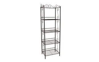 Bookcase Copper Metal Bookcase - 2103