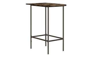 Home Bar Espresso Marble Metal - 2315