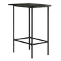 Home Bar Grey Marble Charcoal Metal - 2325