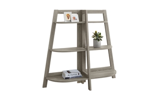 Bookcase Dark Taupe Accent Bookcase - 2428