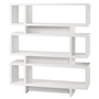 Bookcase White modern style - 2532