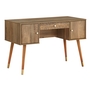 Computer Desk Walnut mid-century - 2838