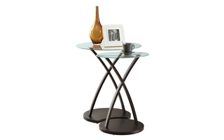 Nesting Table 2Pcs Set Espresso bentwood - 3013