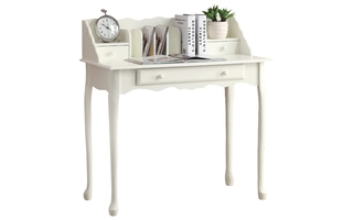 Computer Desk Antique White traditional - 3103