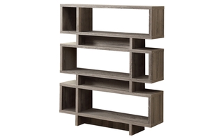 Bookcase Dark Taupe modern style - 3251