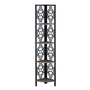Bookcase Dark Taupe Black Metal corner etagere - 3621