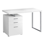 Computer Desk White left or right facing - 7027