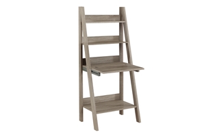 Computer Desk Dark Taupe ladder style - 7042