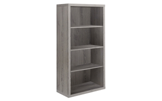 Bookcase Dark Taupe with adjusTable shelves - 7060